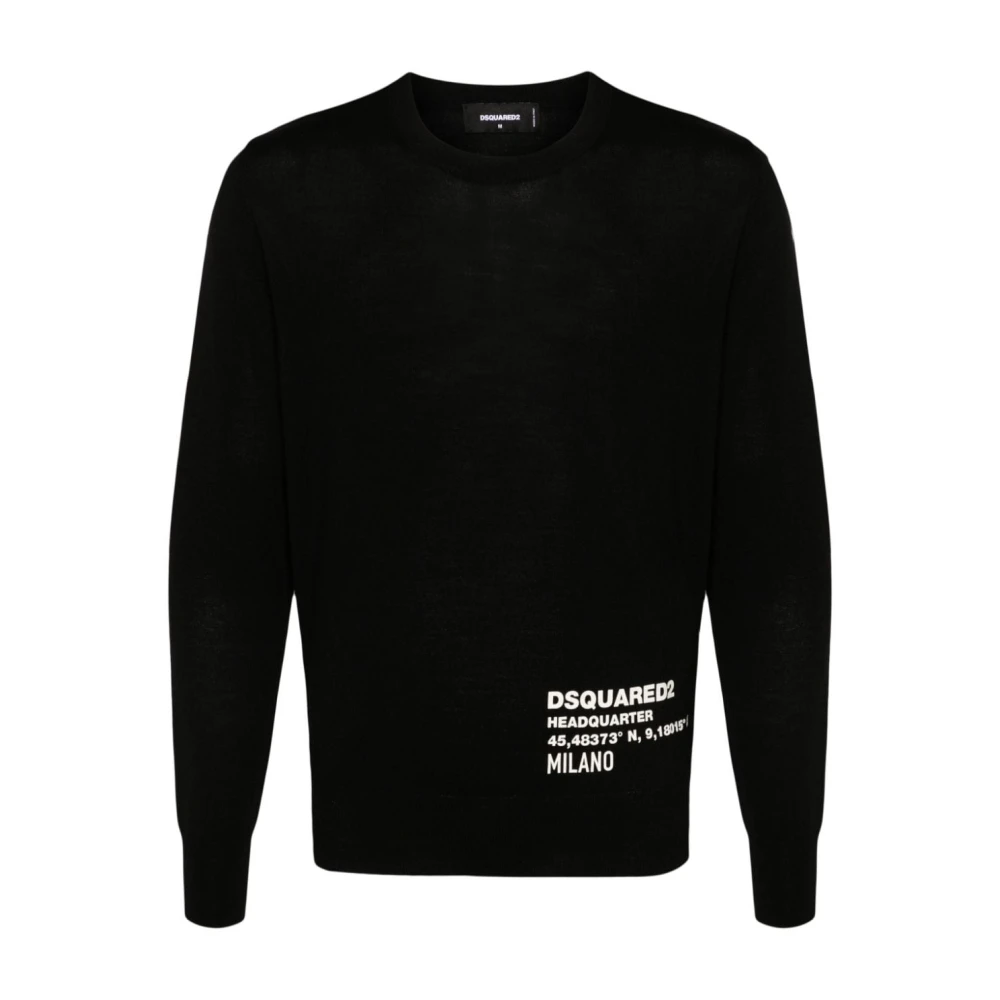 Knitwear > Round-neck Knitwear - - Dsquared2 - Modalova