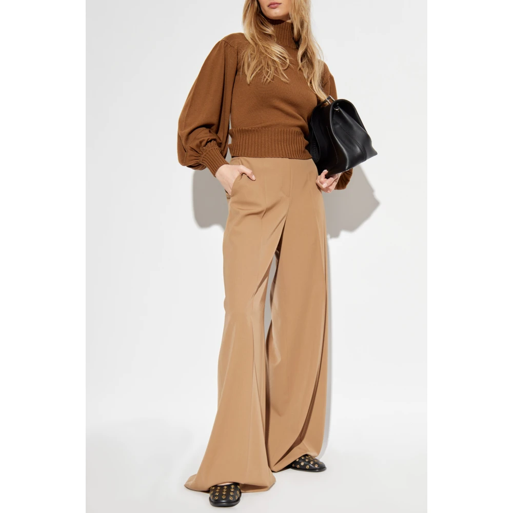 Max Mara Turtleneck Acurę Brown Dames