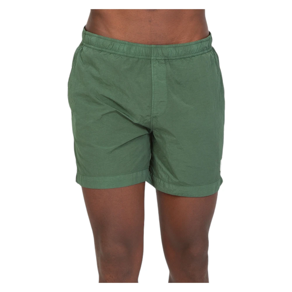 C.P. Company Eco Chrome Zwemshorts Green Heren