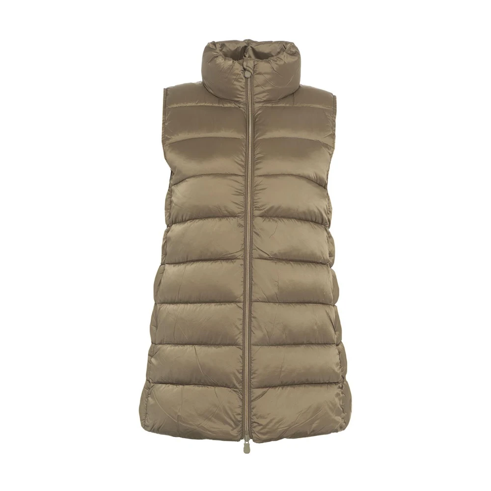 Save The Duck Gewatteerde Eco Donsvest 'Iris' Green Dames