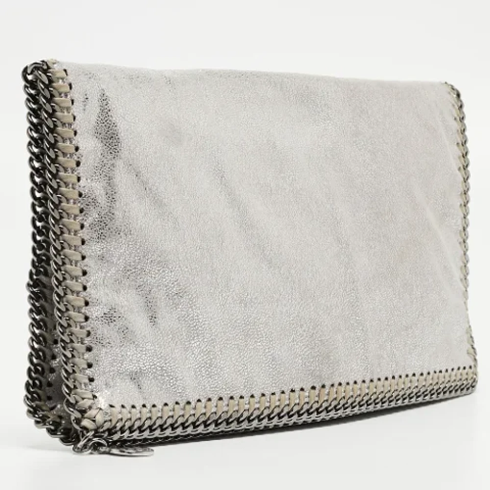 Stella McCartney Pre-owned Leather handbags Gray Dames