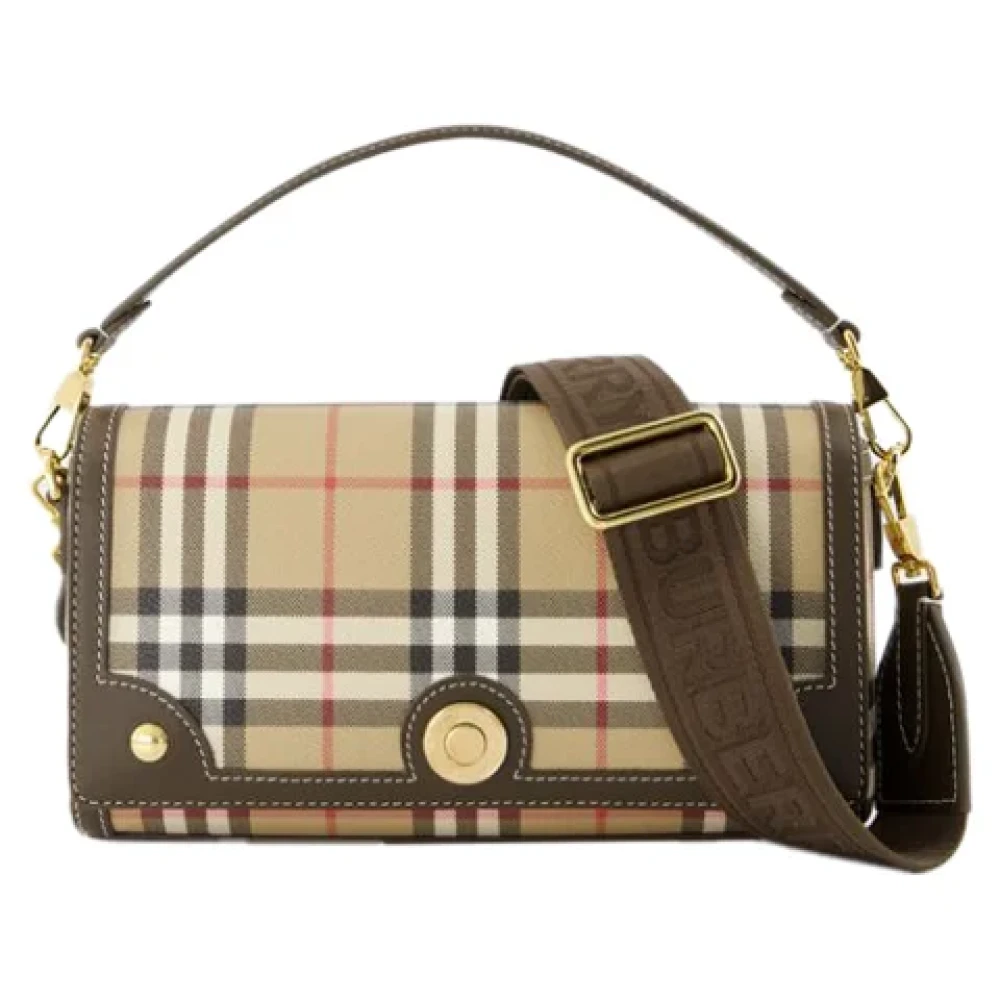 Burberry Leather handbags Brown Dames
