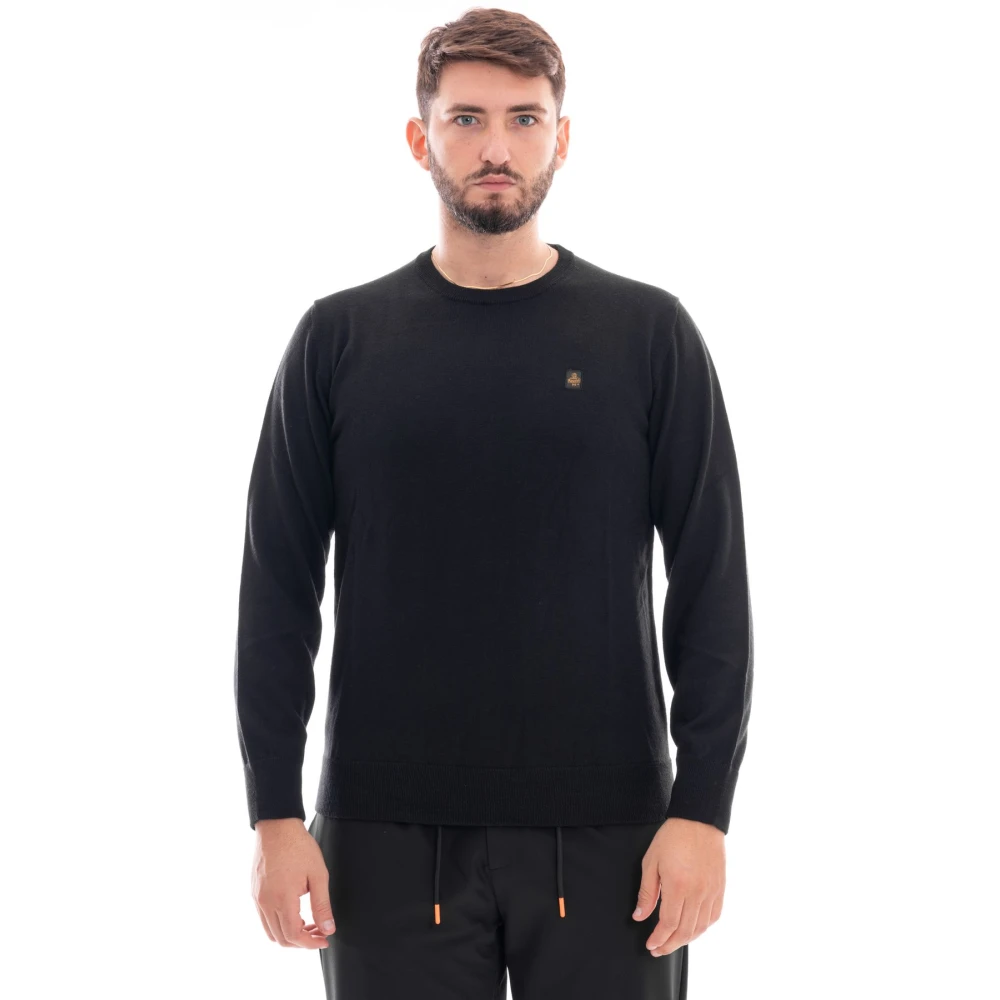 RefrigiWear Heren Gebreide Trui Black Heren