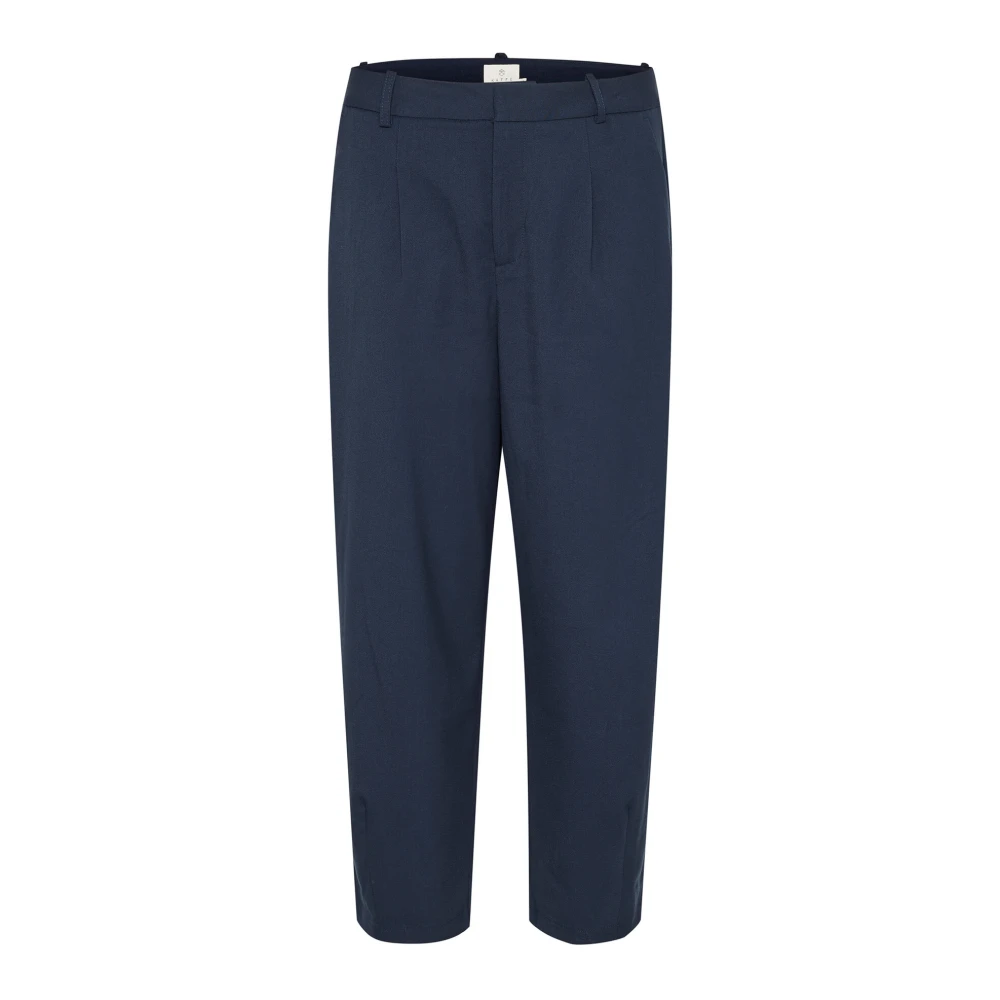 Trousers > Cropped Trousers - - Kaffe - Modalova