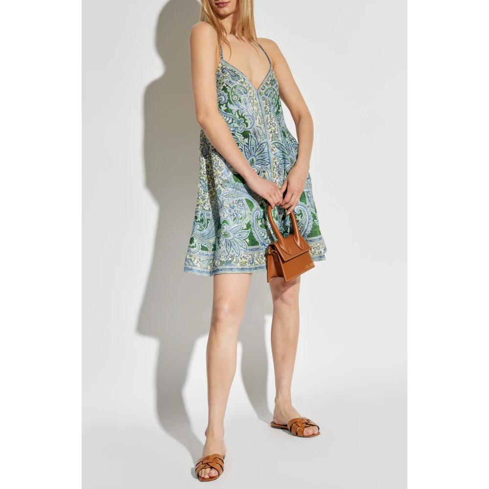 Zimmermann Jurk met bandjes Multicolor Dames