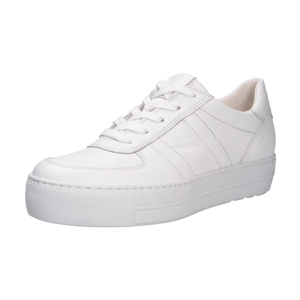 Paul Dames Leren Sneaker Dames Schoenen Wit