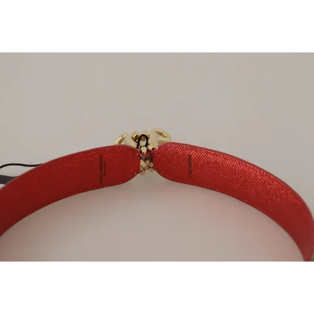 Dolce & Gabbana Pre-owned Leather home-office Multicolor Dames