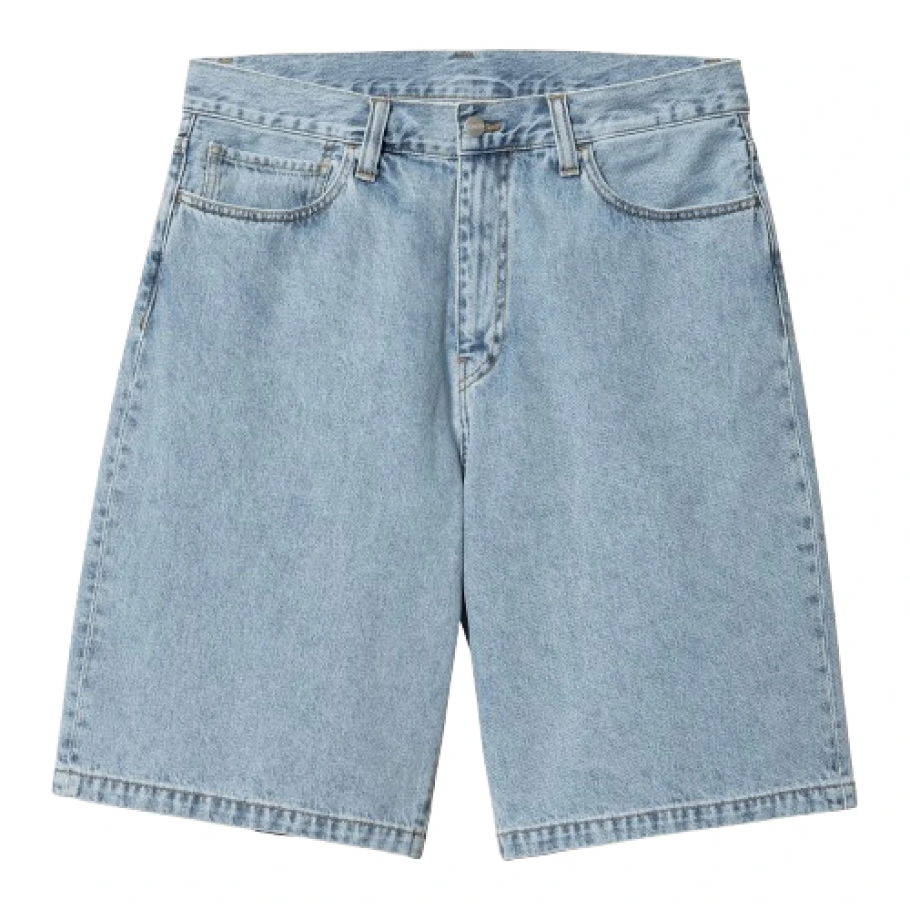 Carhartt Wip Men's Blue Denim Shorts, W31, Landon Bermuda Shorts