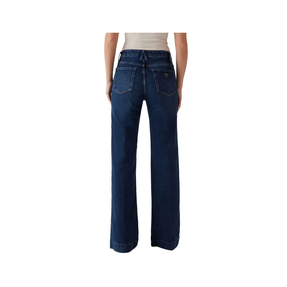 Guess Blauwe Slim Fit Broek Blue Dames
