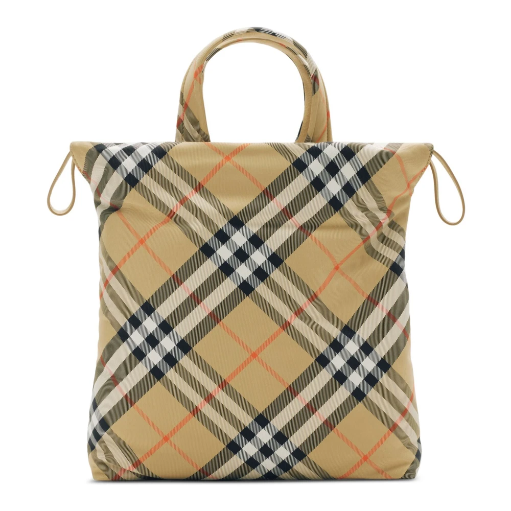 Burberry Zand Trekkoordtas Brown Dames