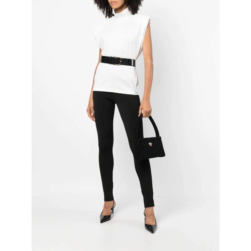 Philosophy di Lorenzo Serafini Glanzende Viscose Jurk Black Dames