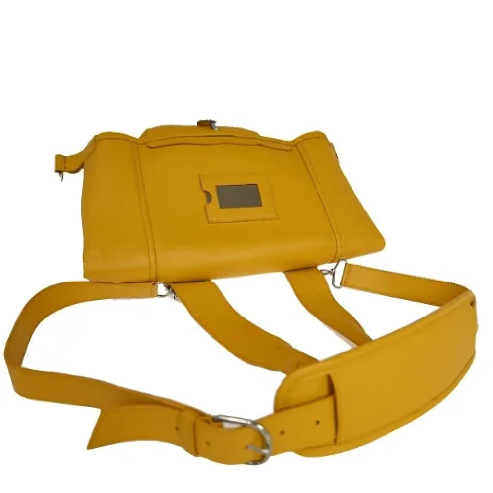 Balenciaga Vintage Pre-owned Leather balenciaga-bags Yellow Dames