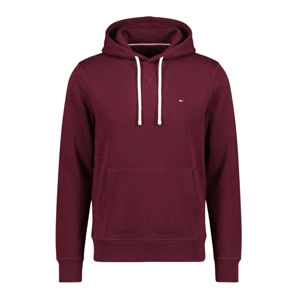 Tommy Hilfiger Essential Seasonal Fleece Hoodie, Red, Size 2Xl, Men - Image 2