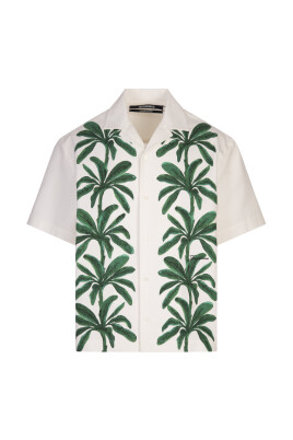 chemise-imprimee-palmiers-blanc-vert