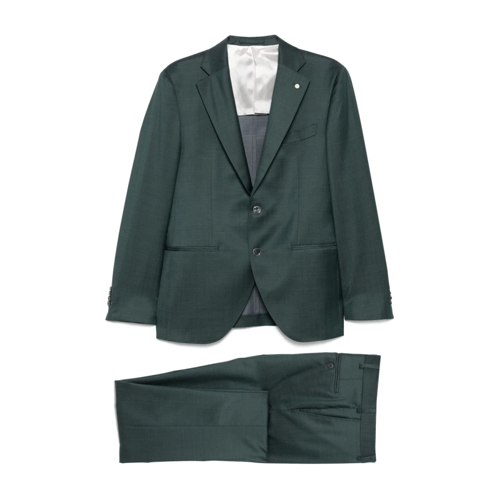 Suits > Suit Sets > Single Breasted Suits - - Luigi Bianchi Mantova - Modalova