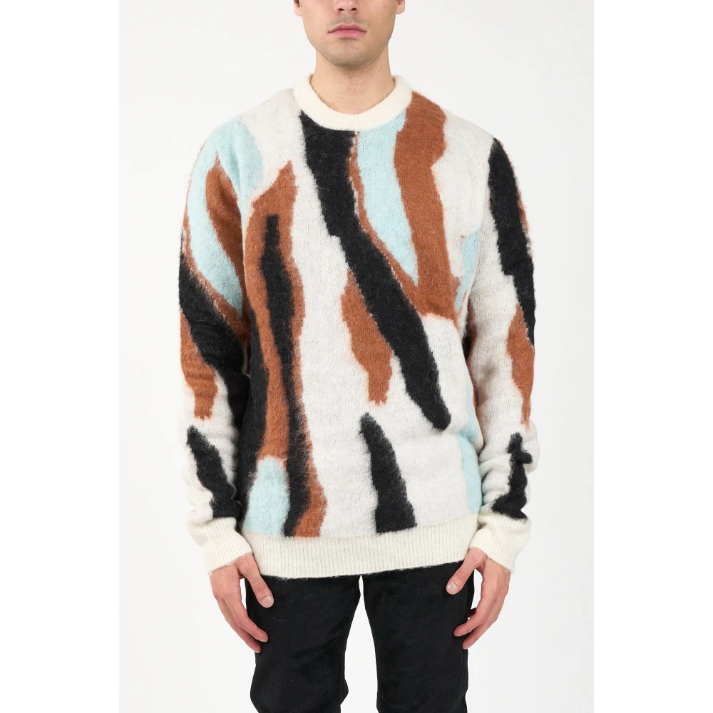 Salvatore Santoro Gebreide trui Multicolor Heren