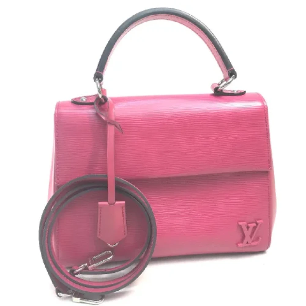 Louis Vuitton Vintage Pre-owned Leather louis-vuitton-bags Pink Dames