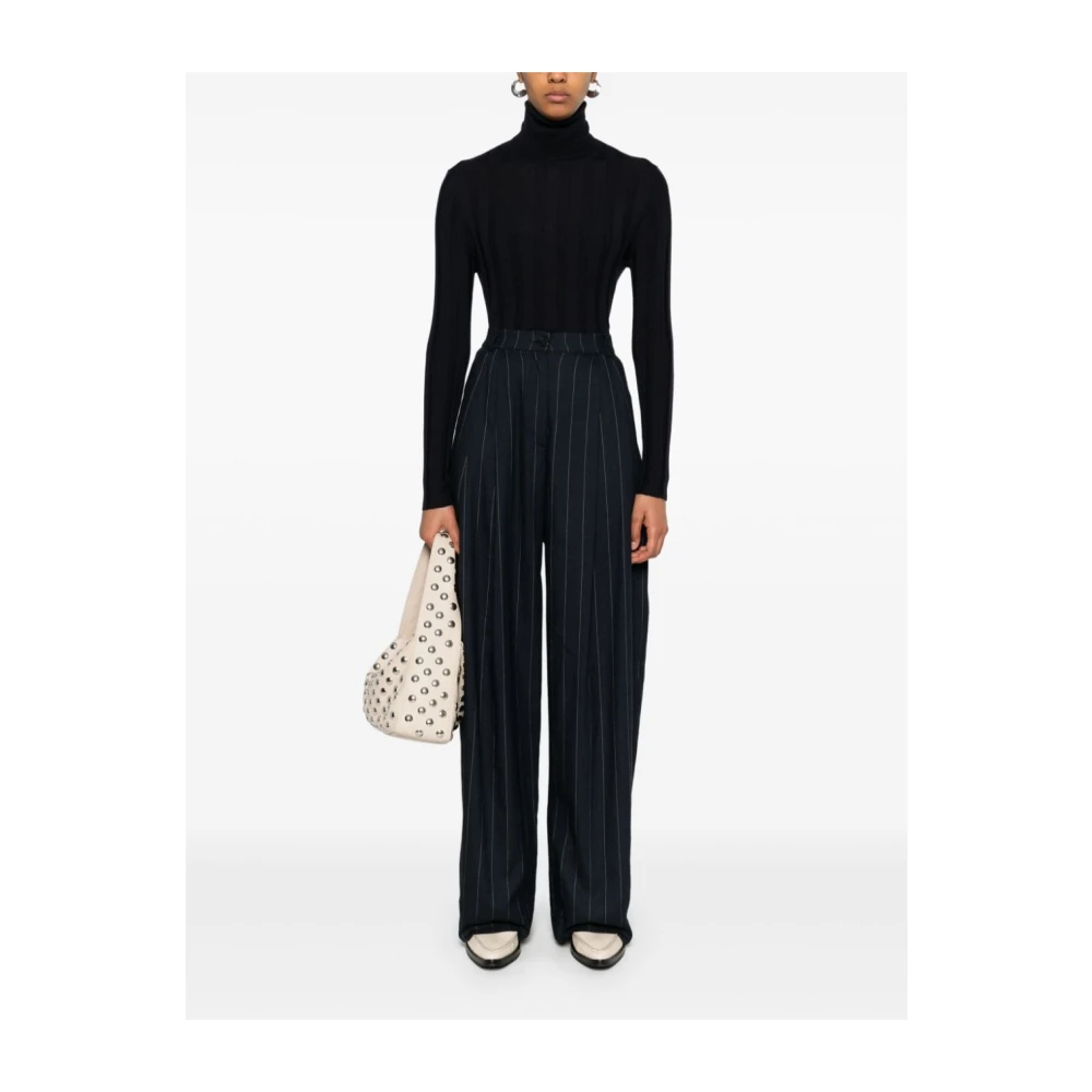allude Midnight Blue wollen truitjes Black Dames