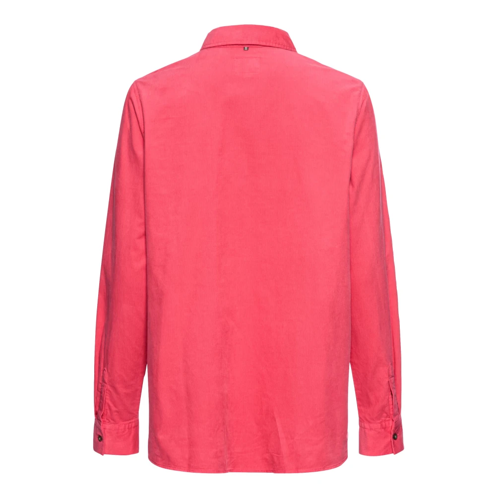 camel active Zak Corduroy Blouse Pink Dames
