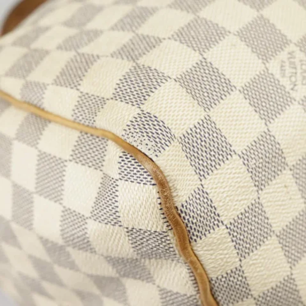 Louis Vuitton Vintage Pre-owned Canvas louis-vuitton-bags White Dames