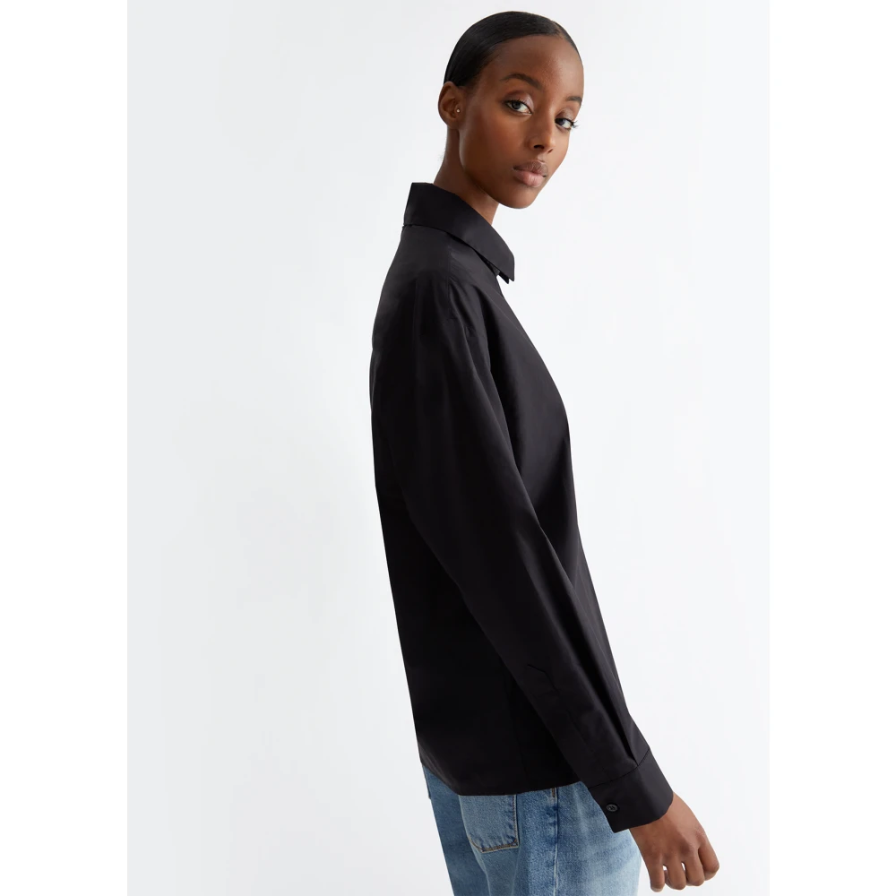 Liu Jo Studded Oversized Shirt Black Dames