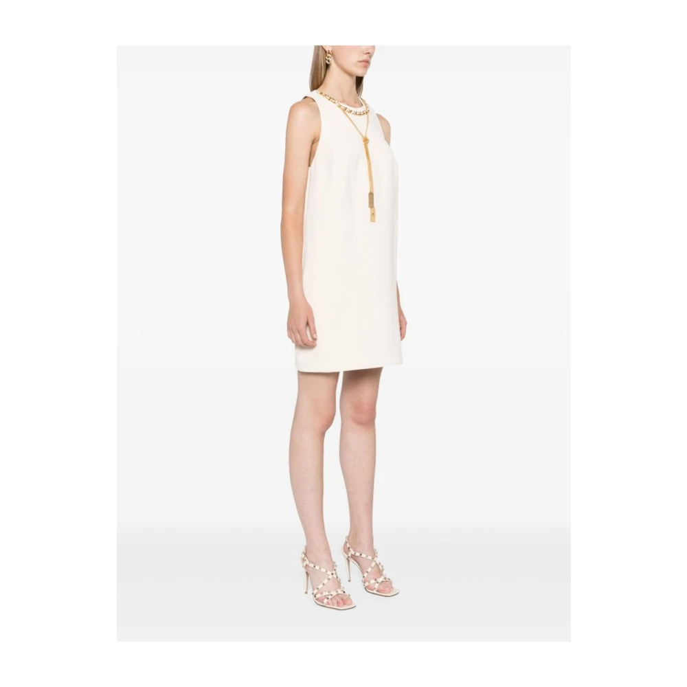 Elisabetta Franchi Witte Jurk Aw24 Damesmode White Dames