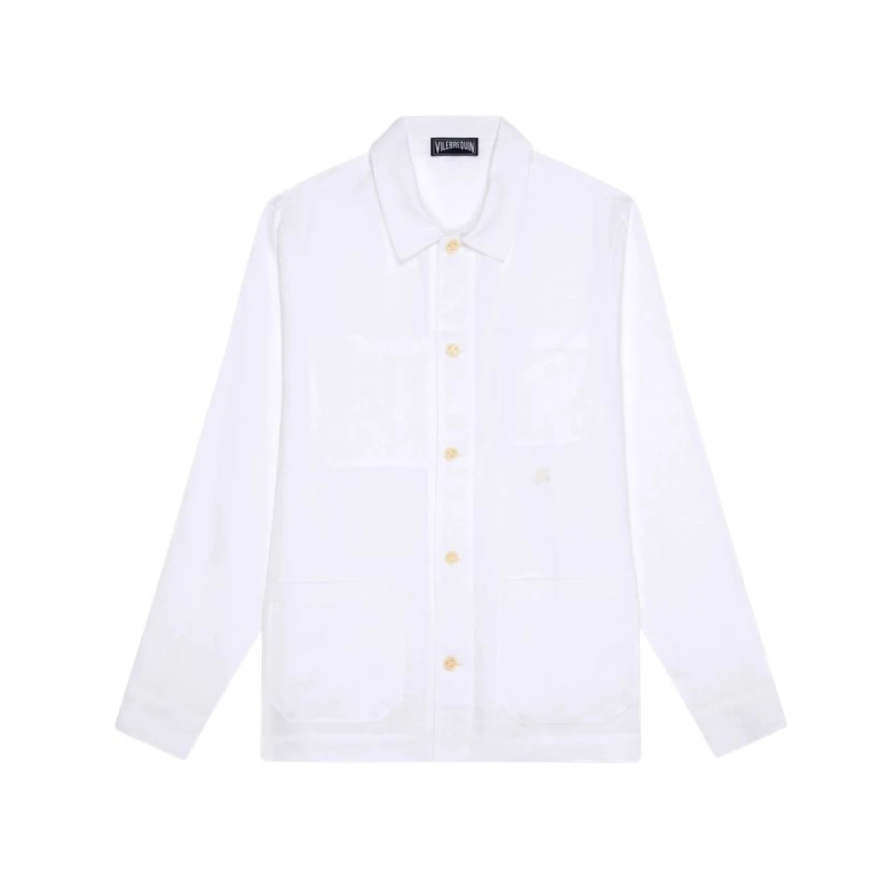 Vilebrequin Uomo Bianco Magliette, L, New,
