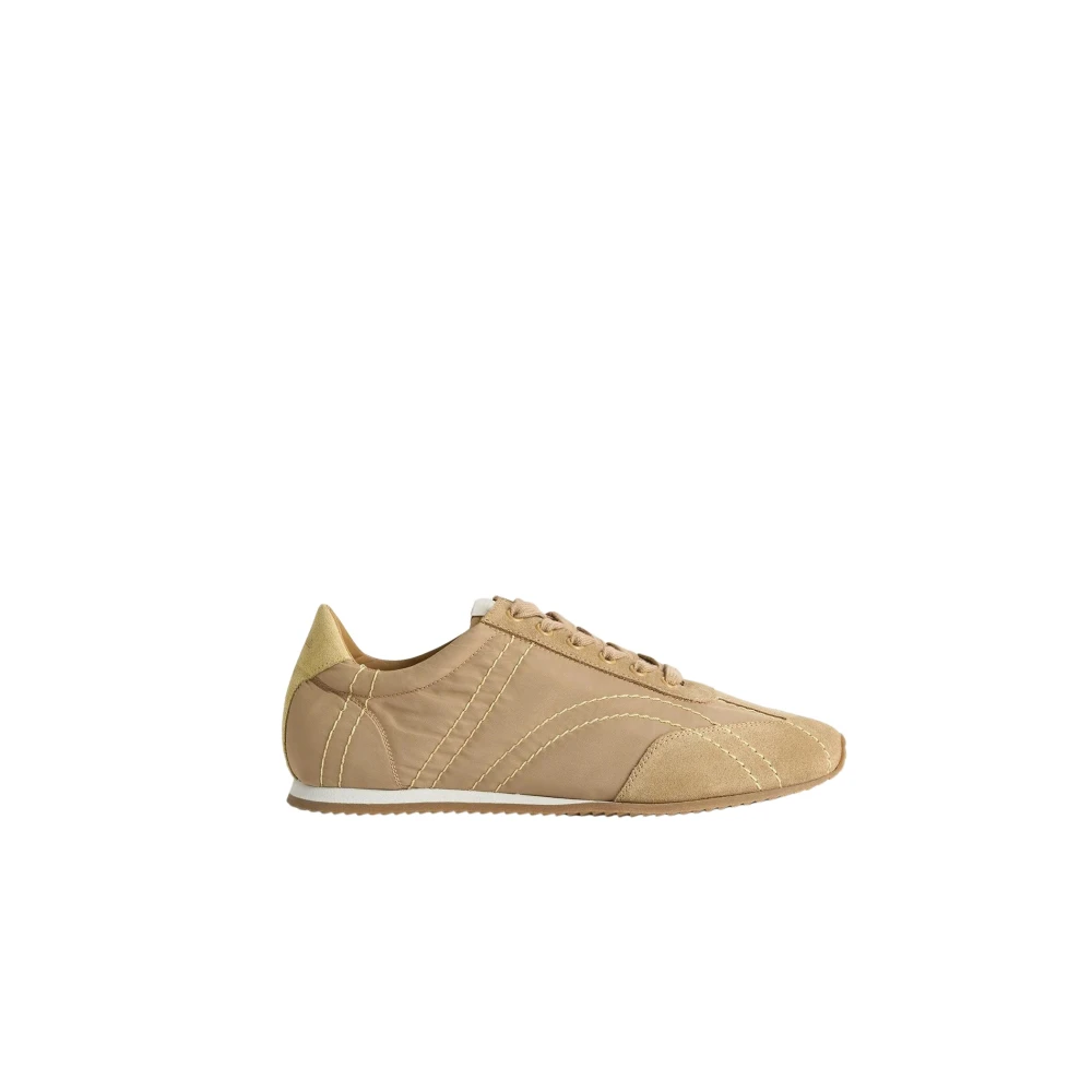 TotêMe Flex Suede Sneaker Dames Schoenen Beige
