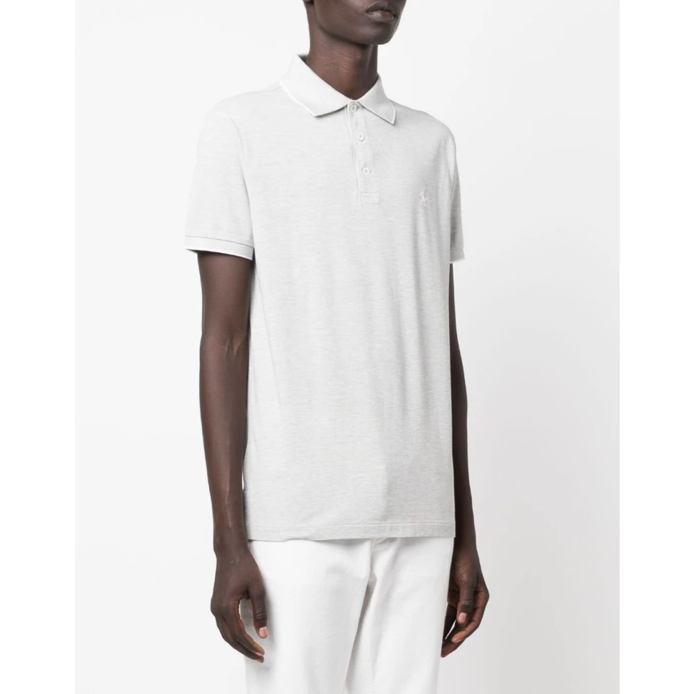 Ralph Lauren Klassiek Logo Polo Shirt Gray Heren