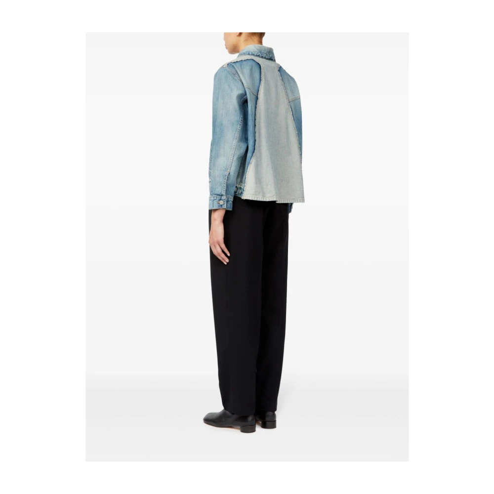 MM6 Maison Margiela Denim Jack Blue Dames