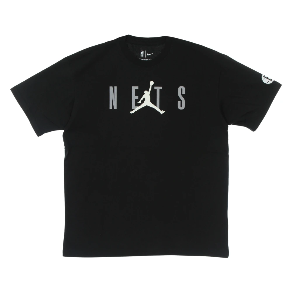 Jordan NBA Courtside Statement Tee Zwart Black Heren