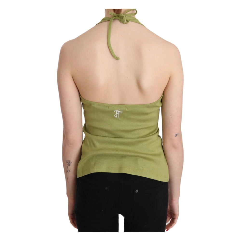 Gianfranco Ferré Elegant Mouwloos Tank Top Green Dames