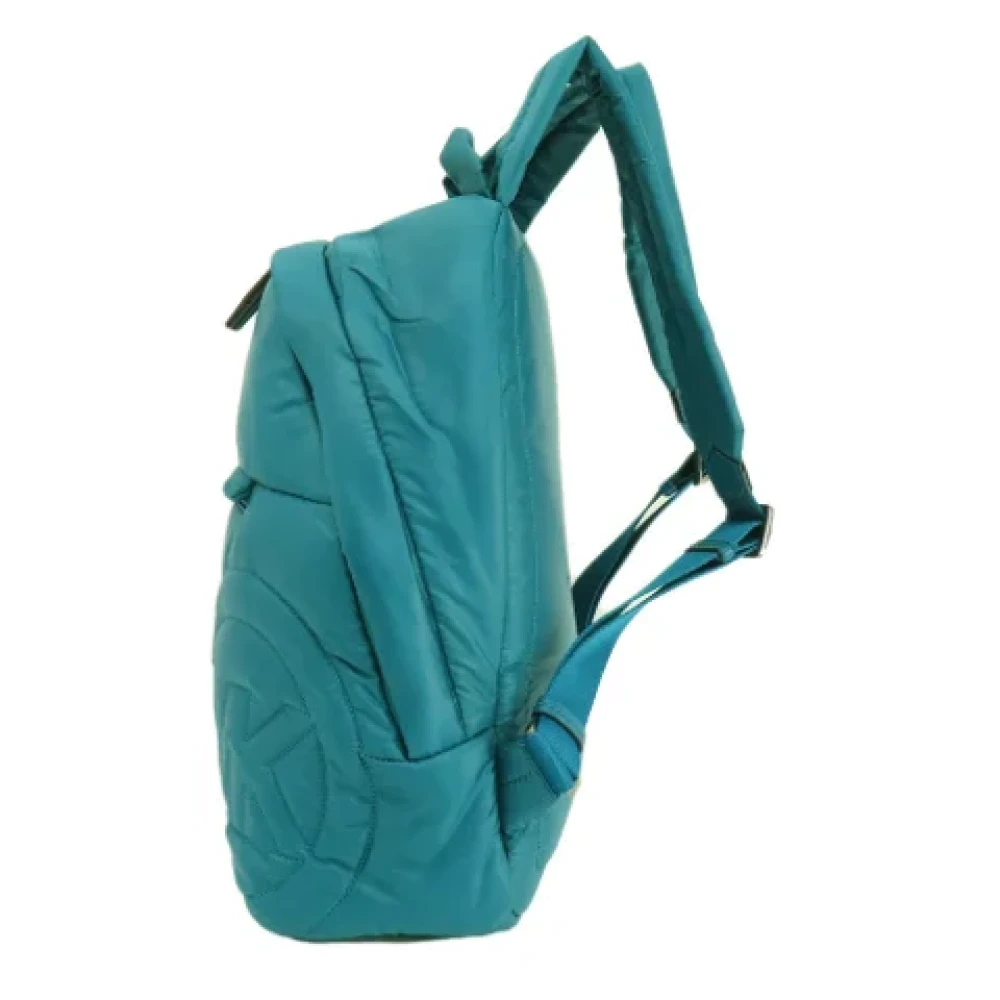 Michael Kors Pre-owned Fabric backpacks Blue Dames
