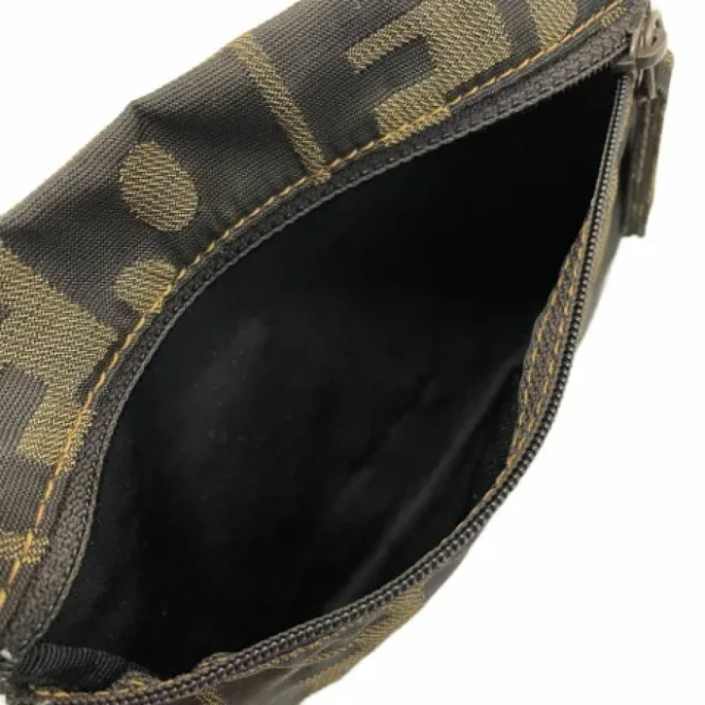 Fendi Vintage Pre-owned Fabric fendi-bags Brown Dames