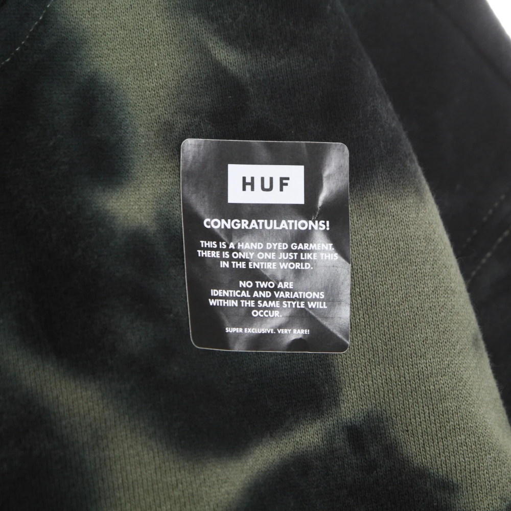 HUF Bloemen Crew Neck Sweatshirt Green Heren