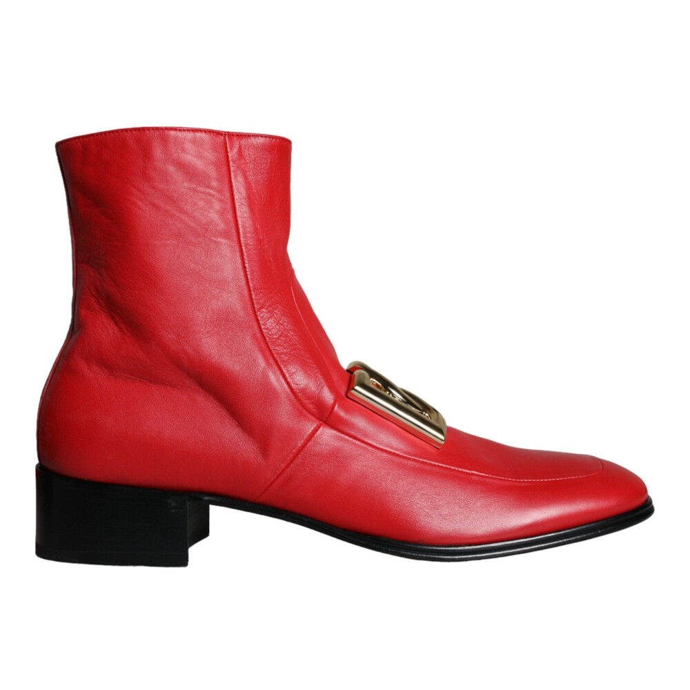 Lambskin leather boots best sale