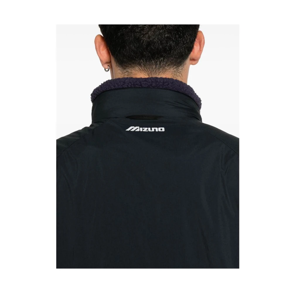 Mizuno Reversibele Fleece Shell Jacket Purple Heren
