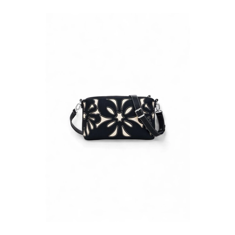 Desigual Stijlvolle Polyethyleen Handtas Dames Collectie Black Dames