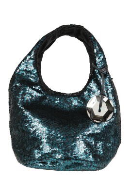 paillet-shopper-handtaske-med-metal-vedhaeng