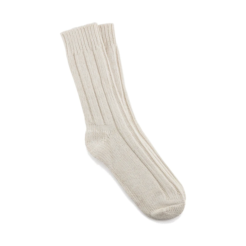 Birkenstock Katoen Twist Heren Sokken White Heren
