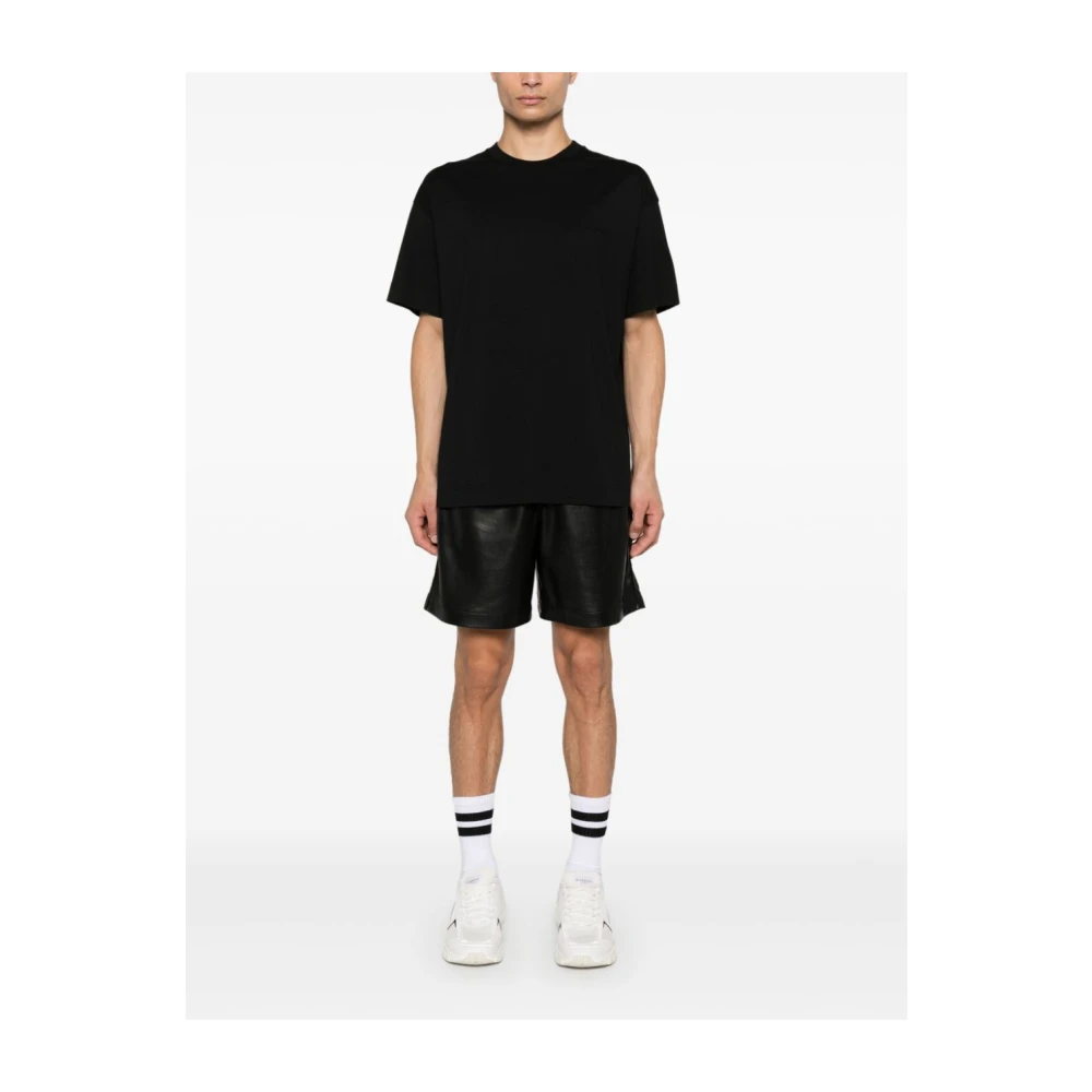 Givenchy Zwart T-shirt met Logo in Reliëf Black Heren