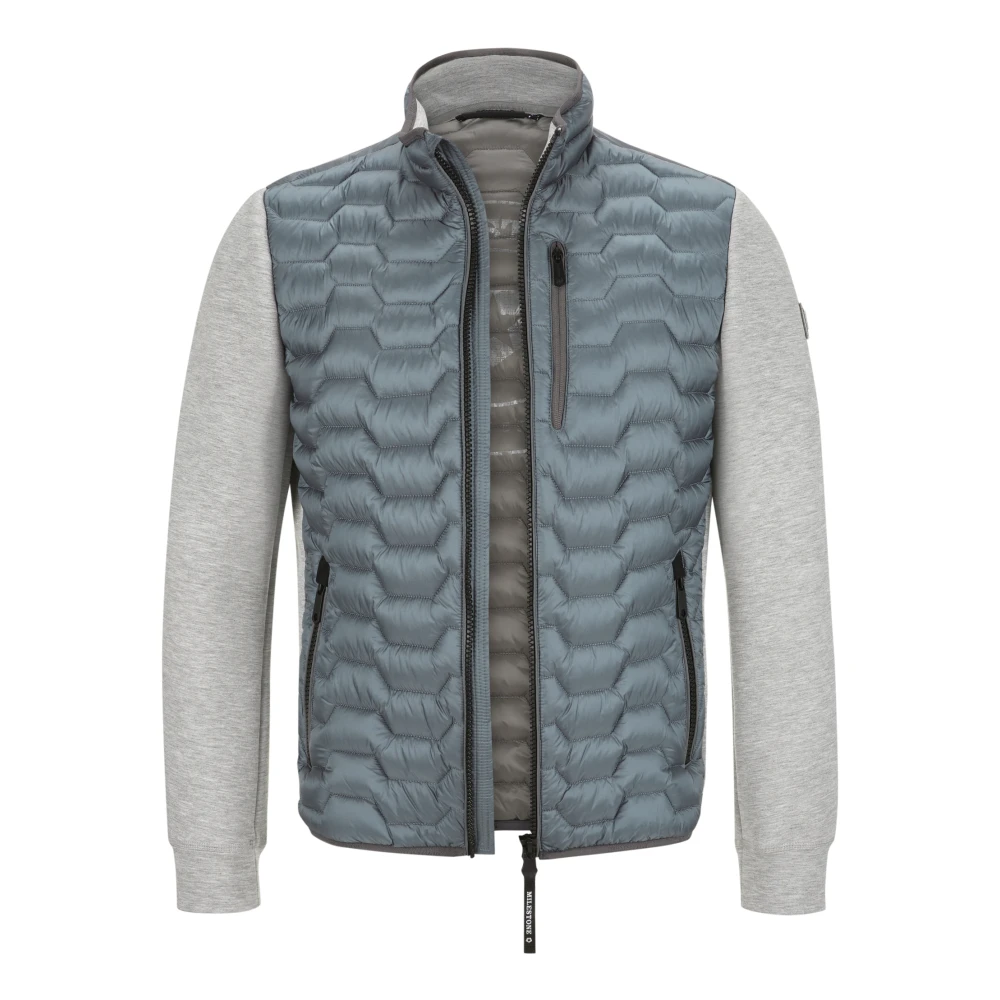 Milestone Stijlvolle Blouson Jas Blue Heren