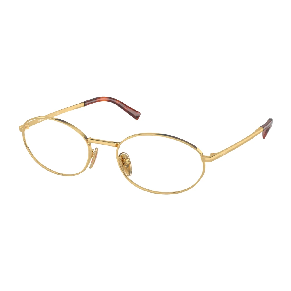 Prada Women's Yellow Fashion Eyeglasses In Black