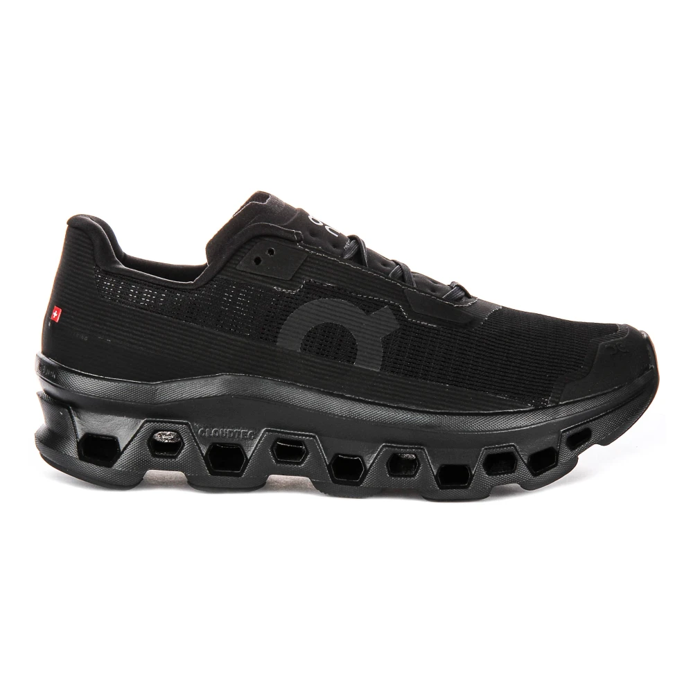 On Running Men's Black Cloudmonster Void - Running Shoes - 8 Uk - Sport