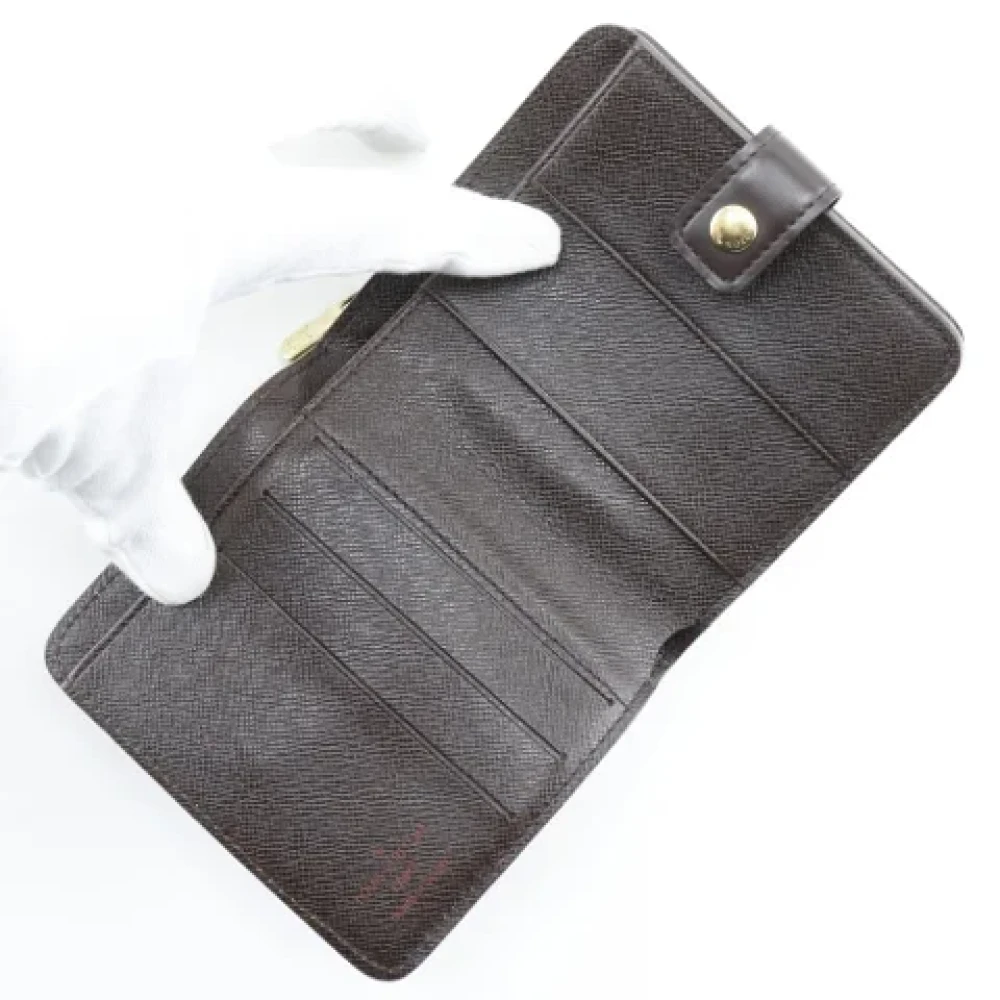 Louis Vuitton Vintage Pre-owned Canvas wallets Brown Dames