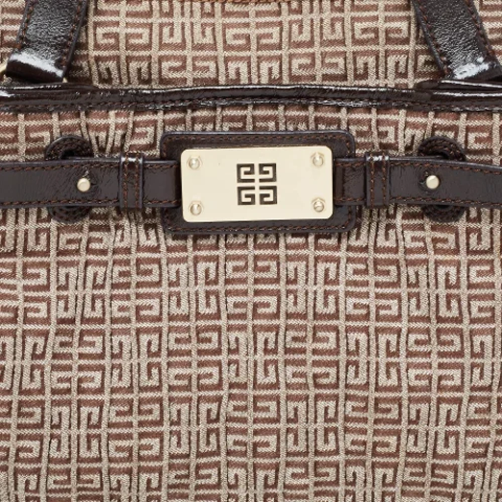 Givenchy Pre-owned Canvas shoulder-bags Brown Dames