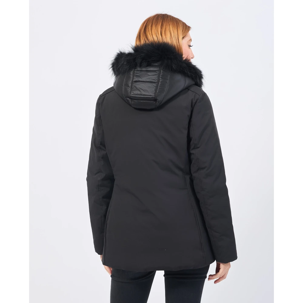 YES ZEE Zwarte Stijlvolle Shirt Black Dames