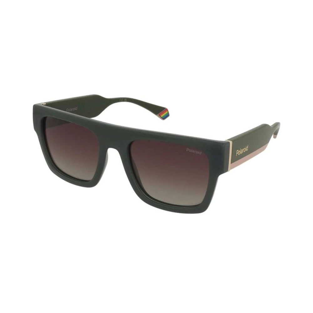 Polaroid Unisex Green Sunglasses