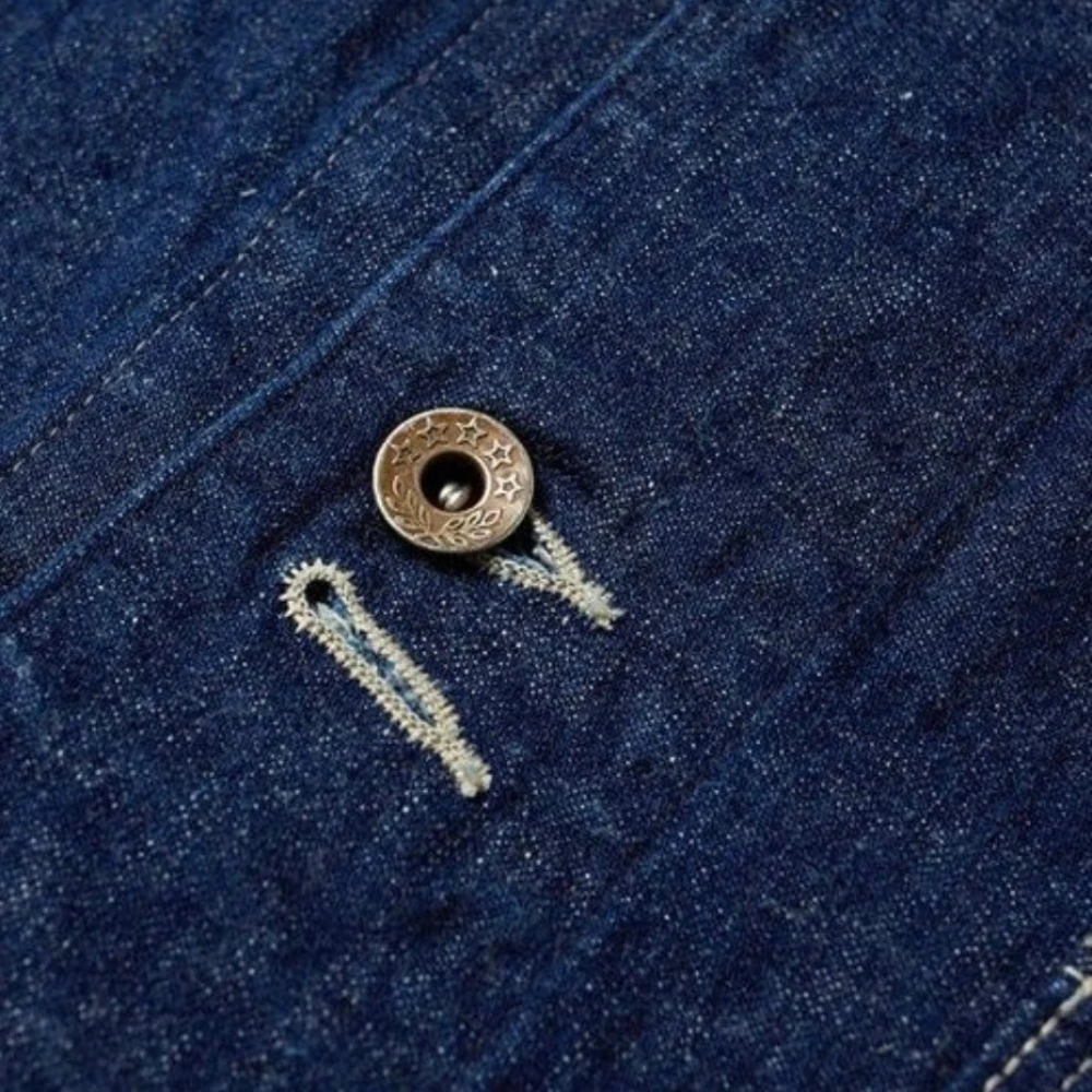 Orslow 1940's Coverall Denim Jack Blue Heren