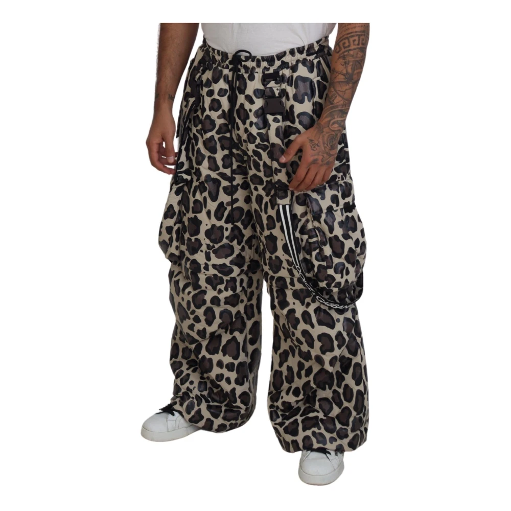Dolce & Gabbana Luipaardprint Sneeuwbroek Multicolor Heren